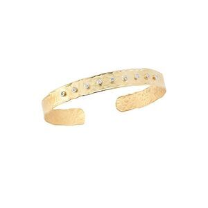 I. Reiss 14K 0.14 Ct. Tw. Diamond Cuff Bracelet